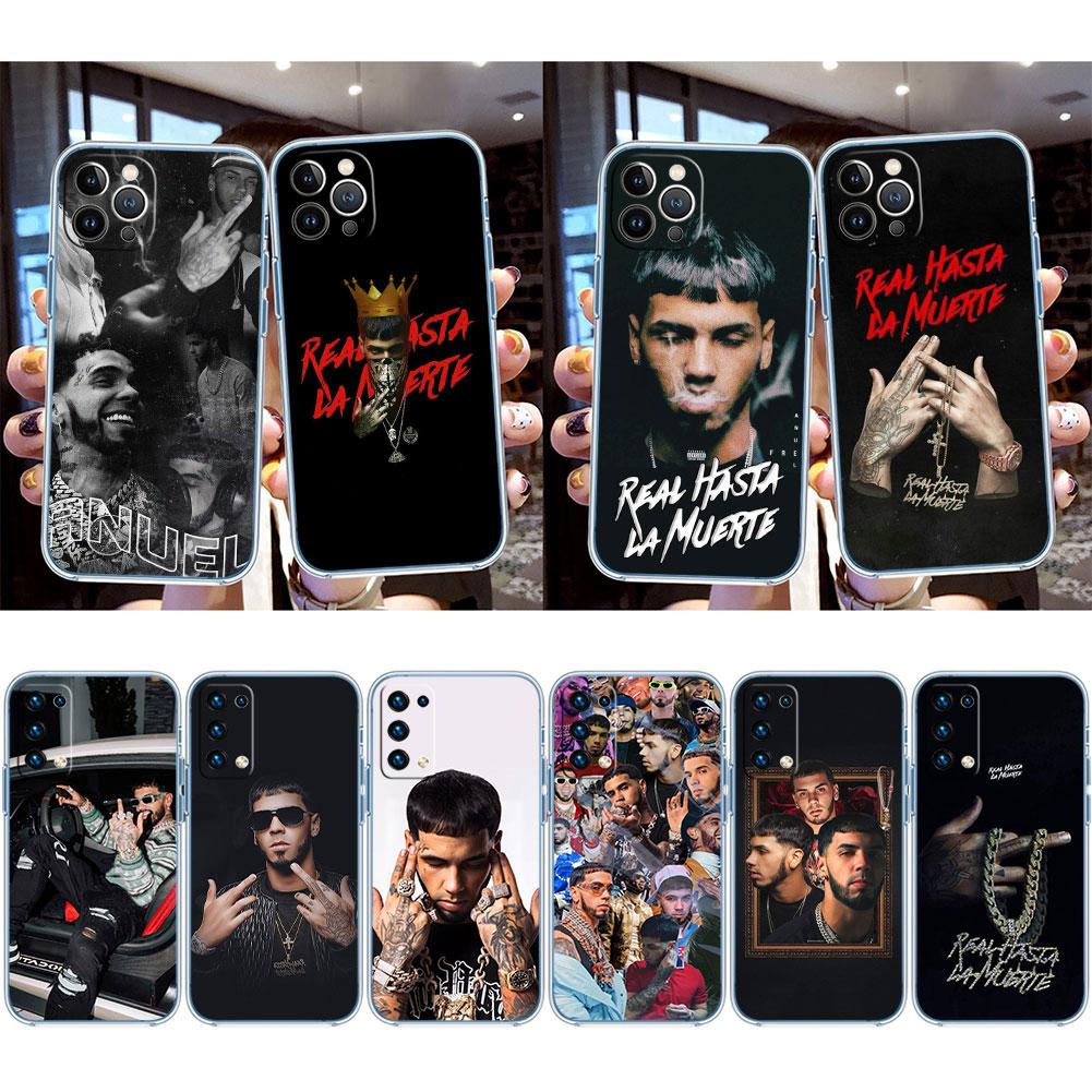 IK6 Anuel AA Transparent Phone Case for Motorola Moto Edge 20 30 40 50 S30 Fusion Ultra Pro Neo Lite + G200 G23