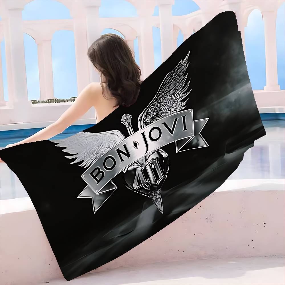 

B-BonS J-Jovi Пляжное полотенце Цветные полотенца для ванны для девочки Микрофибра Быстросохнущее Без песка Пляж Йога Спа Тренажерный зал Бассейн W40*H60(CM)