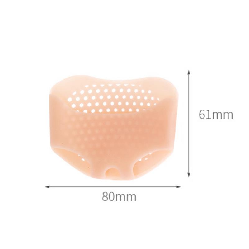 

Front Sole Pad Anti-wear Toe Half Size Pad Female Protective Cover Super Soft Honeycomb Insole High Heels Device