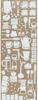 IKS Chusen Tenugui Hand Made In 34 X Cafe Au Lait Prime Fabric Towel, Japan, 88cm, "Coffee Beige," 100% Cotton, (Unfinished)