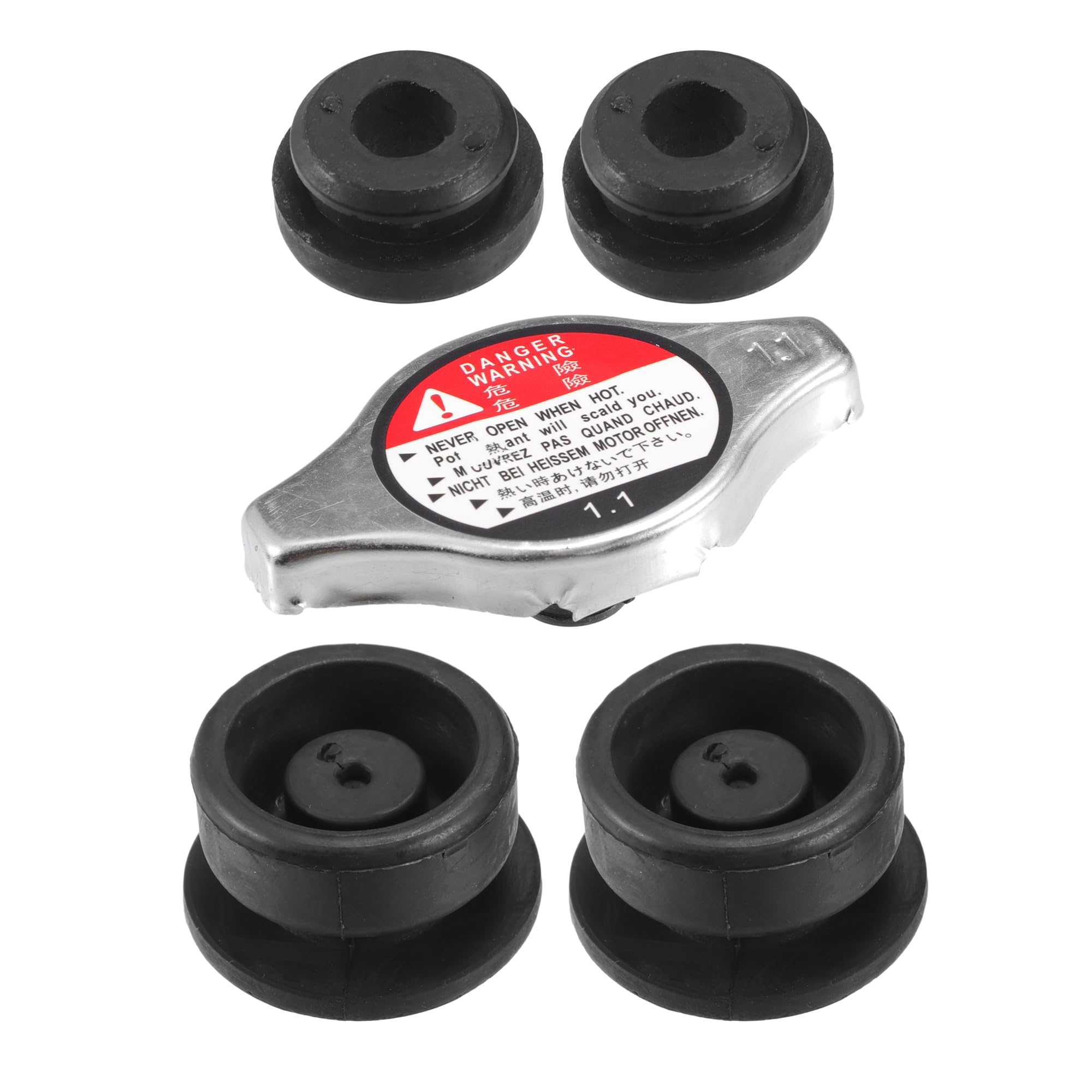 

X AUTOHAUX 1 Set Radiator Mount Isolator for Honda Accord 1990-2020 Honda Accord Cross Tour 2010 2011 серебряный