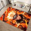 "Anime-Inspired Fiery Character Design Carpet for Living Room Decor" Suitable for Use As an Anti-slip for Living Room Bedroom Sofas