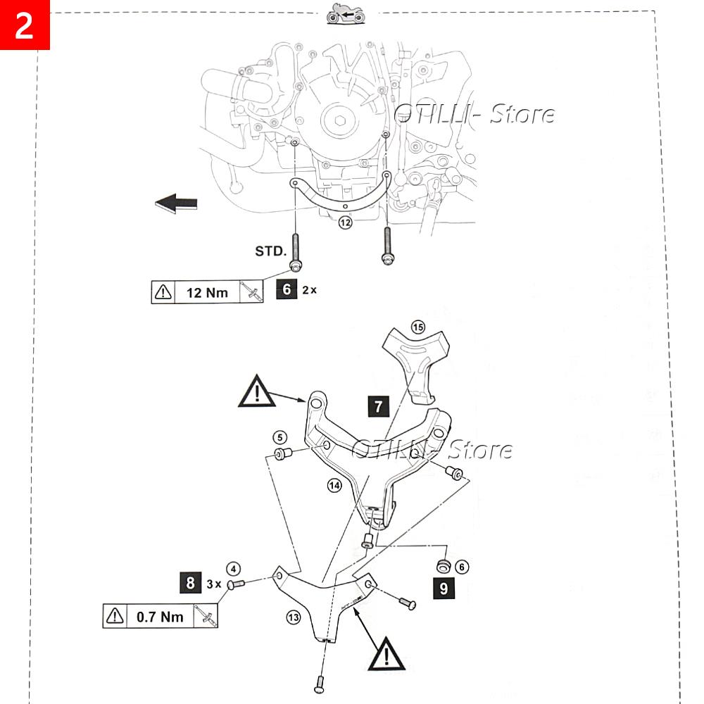 2021 NEW Motorcycle Parts For Yamaha Tracer 9 GT MT-09 MT09 Tracer Side Sliders Engine Guard Protection Crash Pads