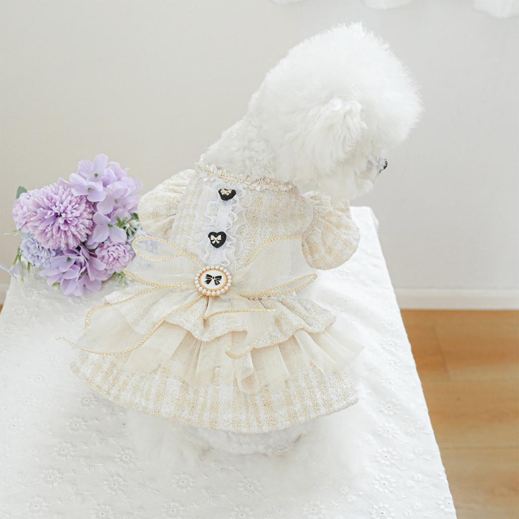 Ropa para mascotas, vestidos para perros, ropa de fiesta para mascotas, ropa para mascotas para perros y gatos pequeños