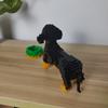Giocattolo da Costruzione Cane Bassotto Mini Ultra Carino: Regalo Preferito, Qualità Eccezionale, Esperienza di Montaggio Divertente per Bambini