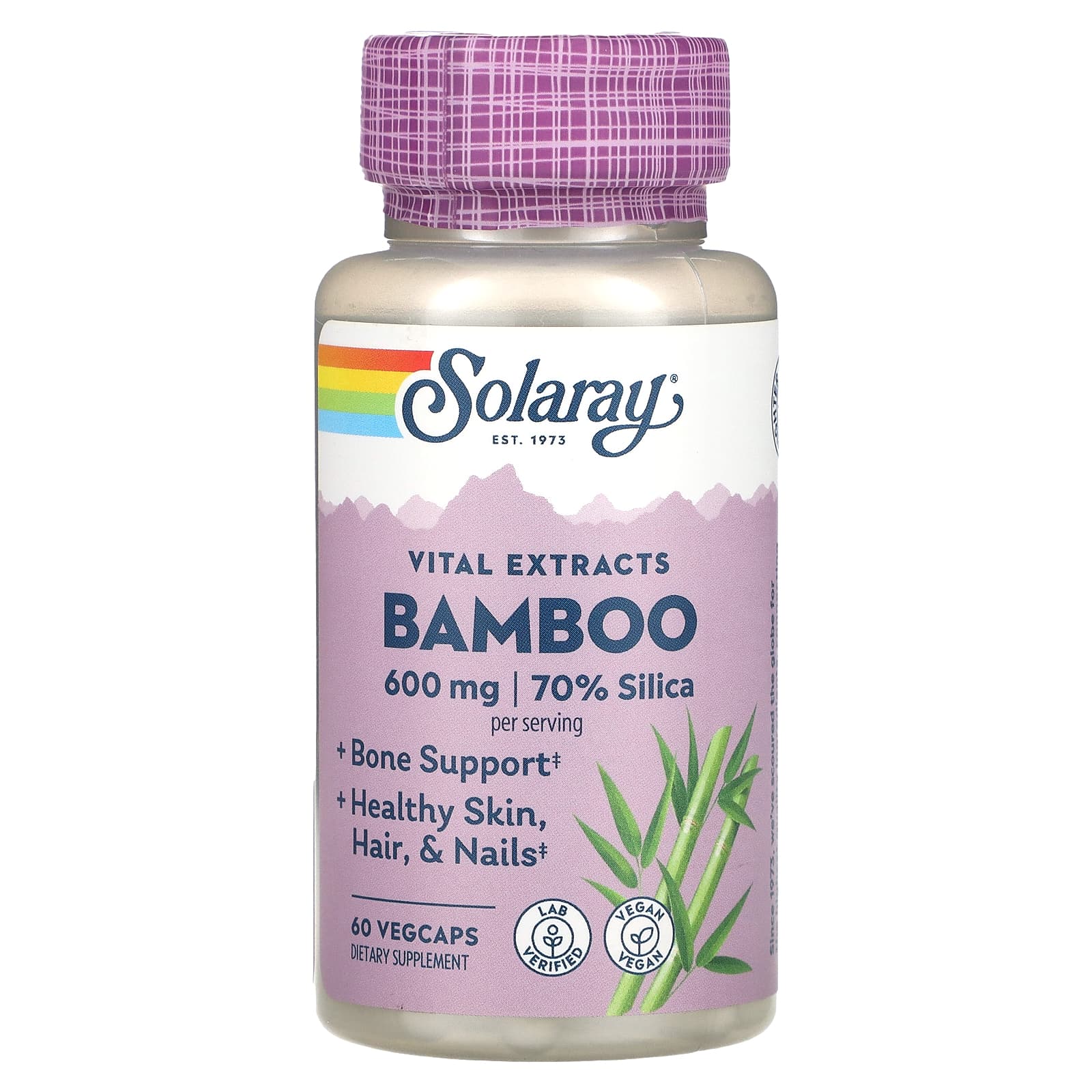 

Bamboo Stem Extract, 300 Mg, 60 Veggie Capsules