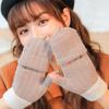 Screen Touchable Winter Gloves Knitted Wool Glove Bracers Casual Hand Warmer  for Woman Winter Warm