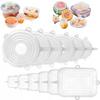 Universal Silicone Food Lids 12 Pcs