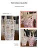 Cross-border Cartoon Canvas Bag - 3D Design, Waterproof, Thickened for Bottles & Umbrella