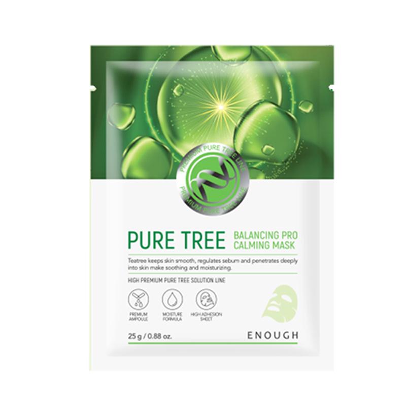 

ENOUGH Pure Tree Balancing Pro Calming Mask Тканевая маска для лица с экстрактом чайного дерева 25г