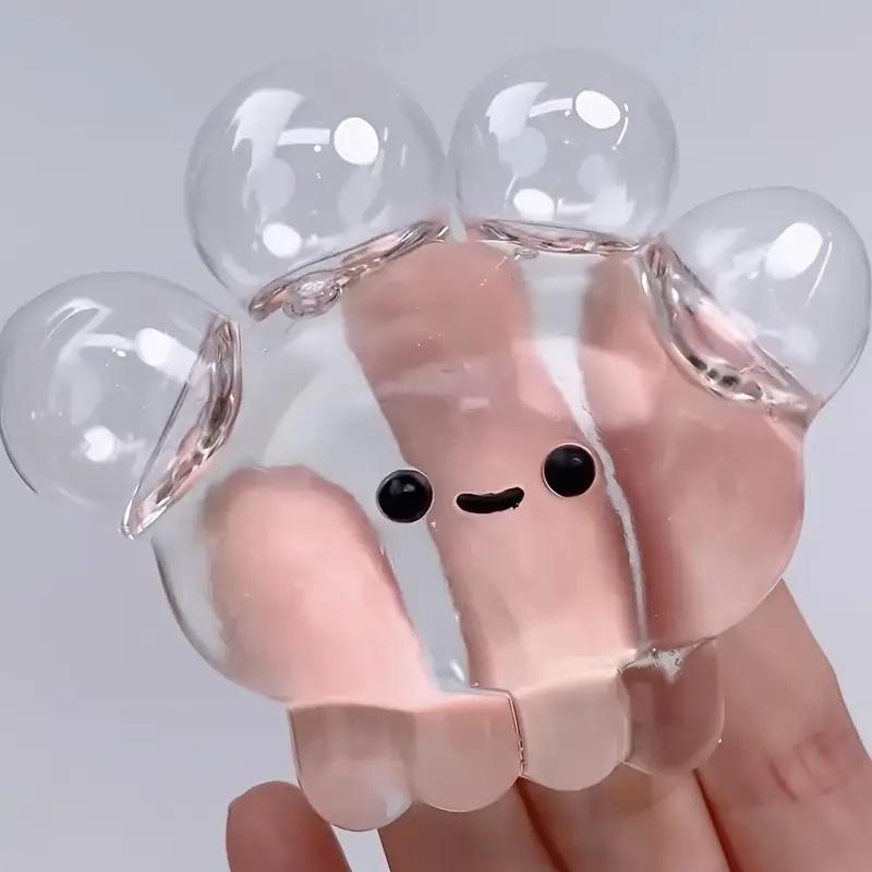 1Pc Transparent Jellyfish Cute And Romantic Mini Diy Squeeze Toy, Novelty Super Fun, Slow Rebound Party Gifts