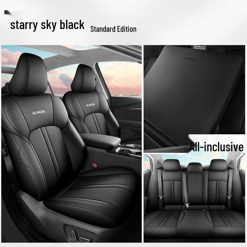 Toyota Avalon Car Seat Cushion - All-Season, Full Coverage, Breathable Leather, Hybrid Compatible