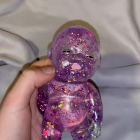 2Pcs Sugar Baby Squeeze Slow Rising Honeys Texture Perfect For Kids And Adults Stress Anxiety Relief Stretchy Soft Sensory Toy