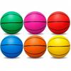 Juguetes de Pelotas Deportivas Inflables de Goma de 18 CM - Baloncesto y Fútbol Combinados de PVC Engrosado para Niños - Juego Exterior en la Playa - Pelotas Deportivas Elásticas
