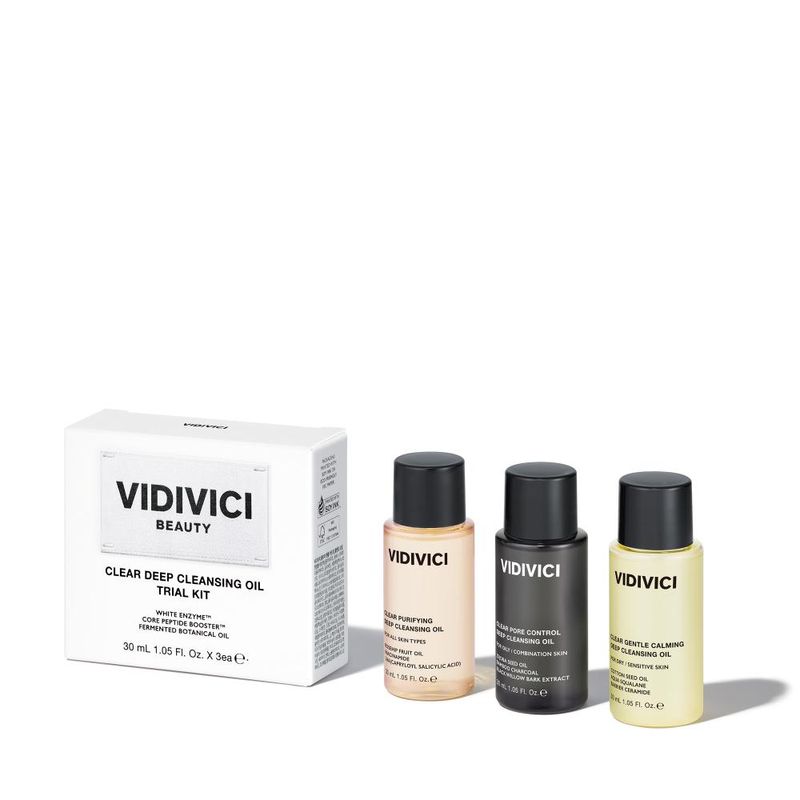 Clear Deep Cleansing Oil Trial Travel Kit (30ml x 3 types)