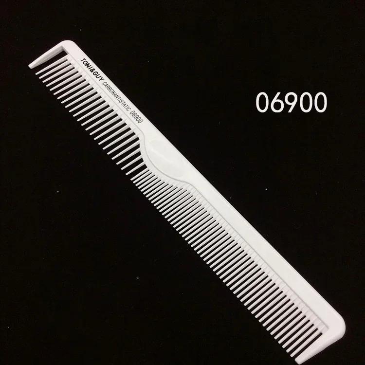 Piepteni de frizerie Plastic alb Piepteni de păr de salon Perie de păr Accesorii de frizerie Accesoriu profesional Instrumente de coafură frizerie
