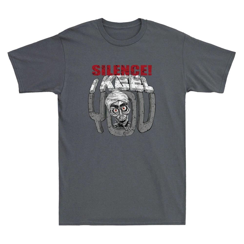 Jeff Silence! I Keel You Mineral Achmed Funny Vintage Men s Short Sleeve T-Shirt 4XL