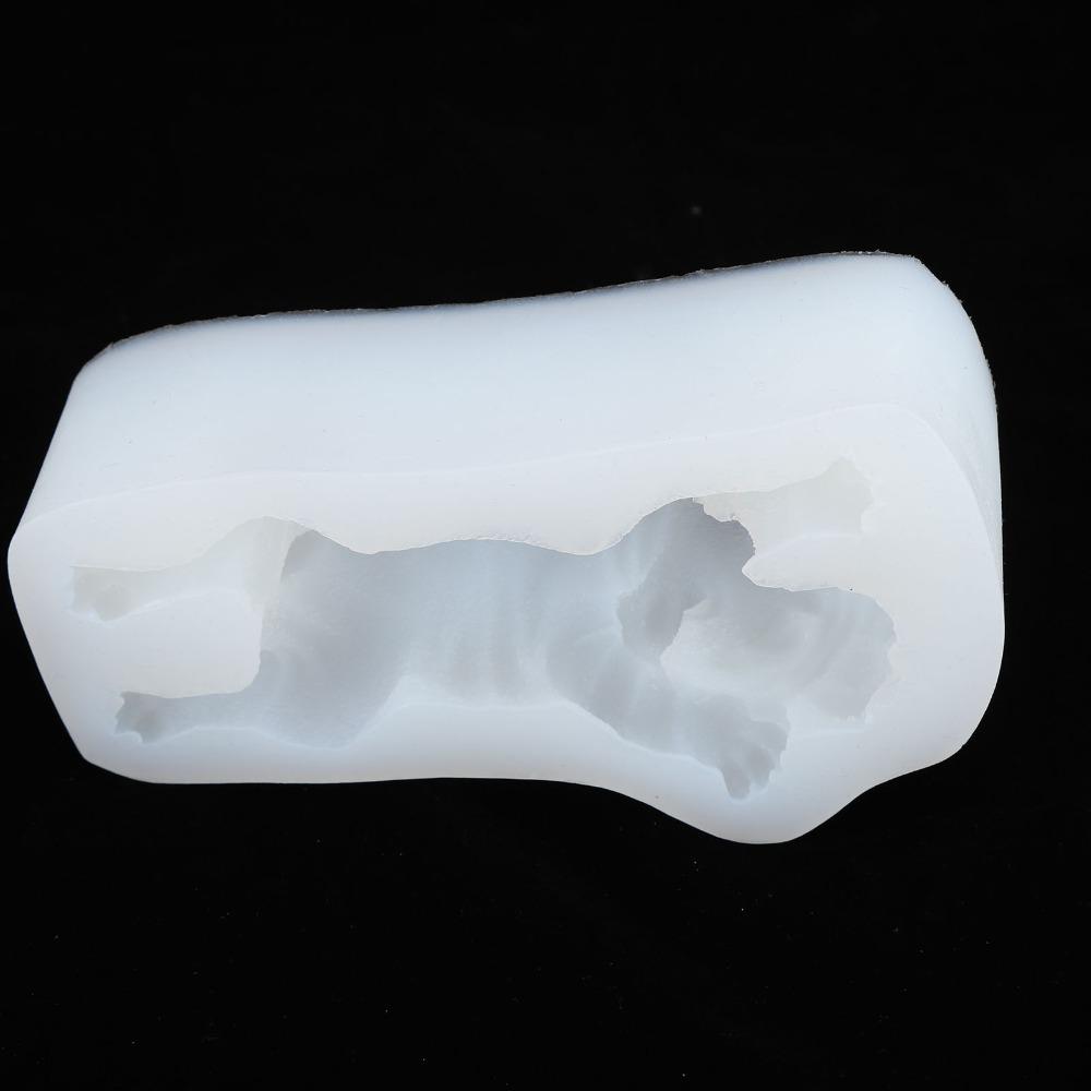 Silikon-Hund Silikonform Antihaft Shar Pei Form 3D Hund Silikonform Eiswürfelherstellung