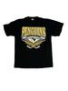 Vintage Logo 7 Label Large Pittsburgh Penguins Spellout Black T Shirt Unisex T-Shirt