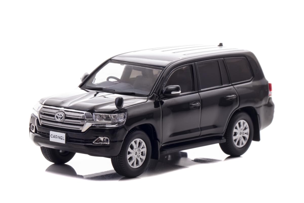 

CARNEL 1/43 Scale Toyota Land Cruiser AX G Selection (URJ202) 2015 Black Finished Product CN431505