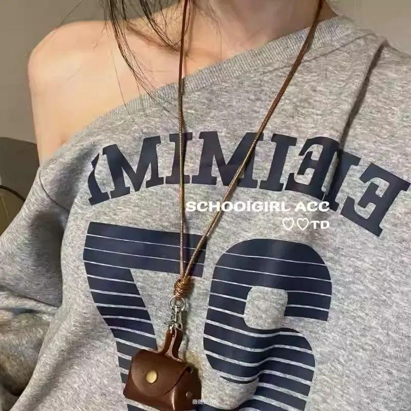 Woven Bag Love Bow Pendant Necklace Niche Design Sense Collarbone Chain Versatile Fashion Personalized Jewelry Women