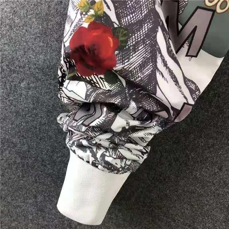 Pánska móda Joggers Patchwork Elastická sťahovacia šnúrka Street Hip Hop Nohavice s potlačou Japonské streetwear Harajuku