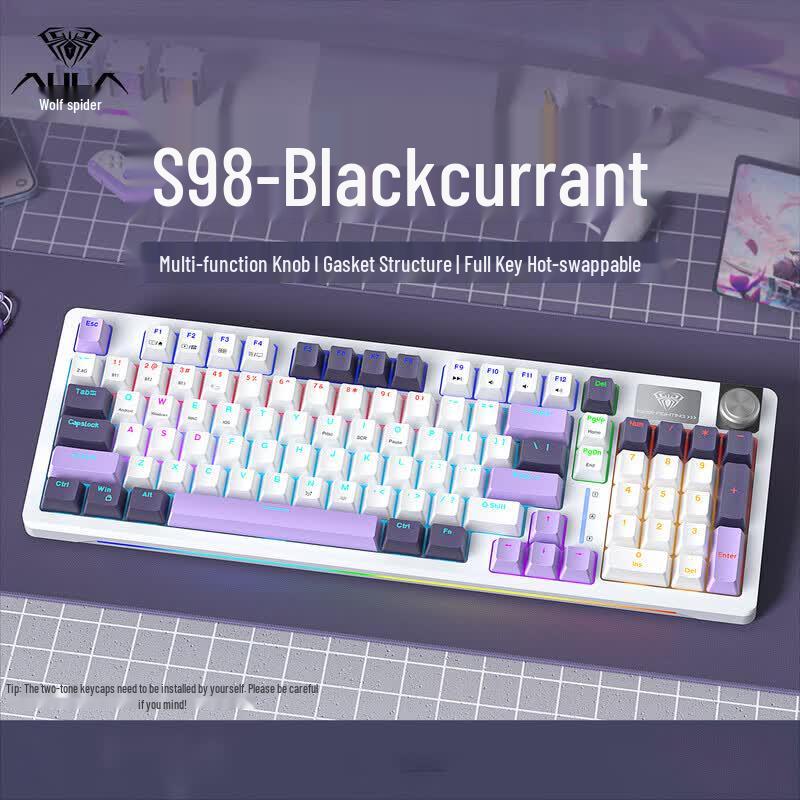 Teclado Mecánico Tri-Modo AULA S98