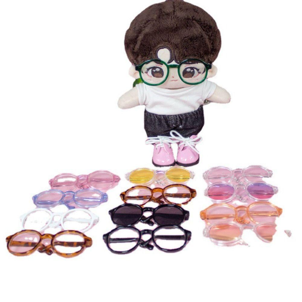 

Міні модні окуляри Одяг Міні окуляри для бавовняних ляльок 15 см/20 см/для ляльок BJD 1/3 1/4 11