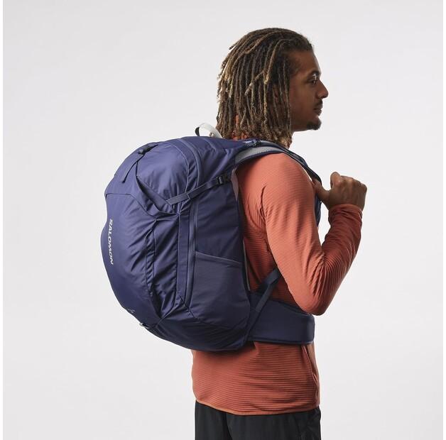 Рюкзак Salomon Trailblazer 30 mazarine blue/ghost gray (LC2183300)