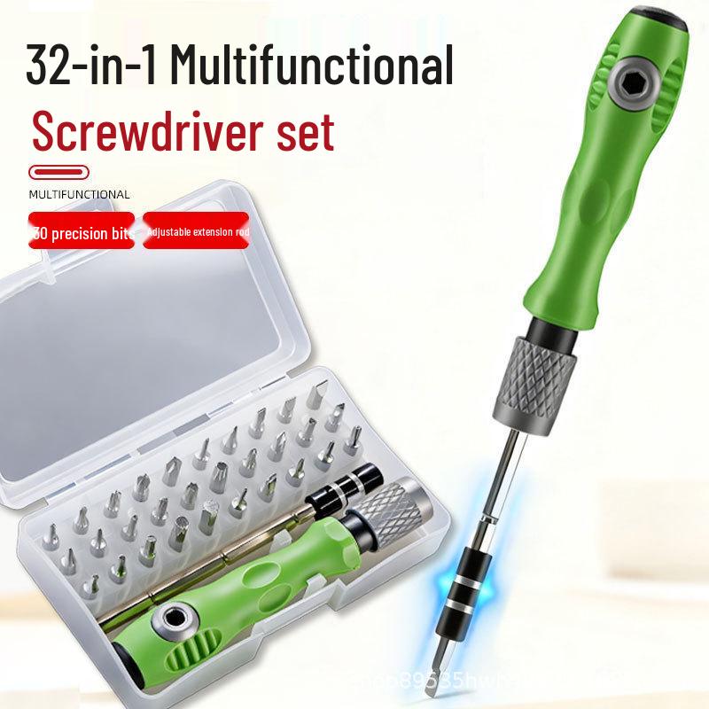 32-in-1 Multi-Functional Screwdriver Set for Clock & Phone Repair