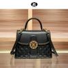 Exquisite Genuine Leather Simple Small Square Bag, Women's Crossbody Bag, New Trendy and Versatile Single Shoulder Handbag