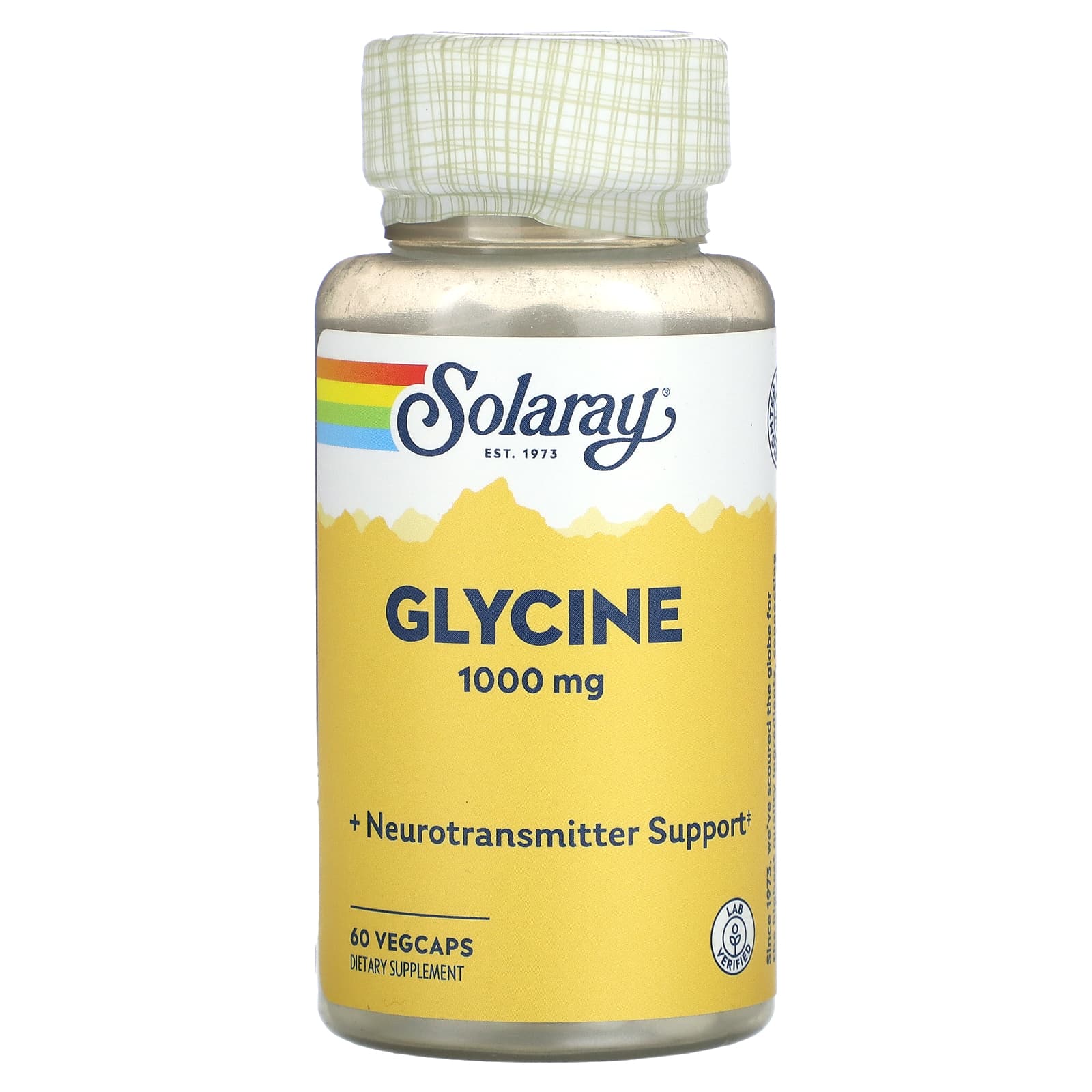

Glycine, 1,000Mg, 60 Veggie Caps