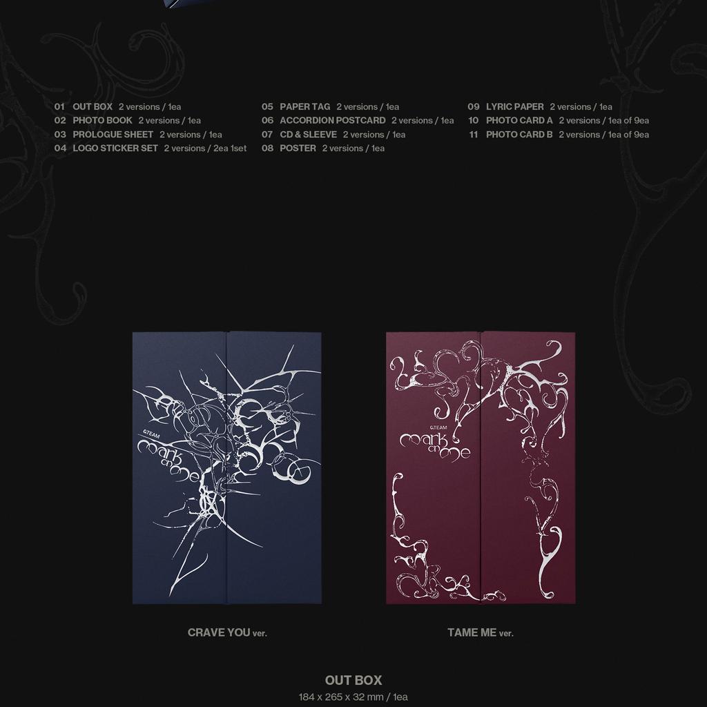 [Pre-order] &TEAM Mark On Me Standard Random Ver. Official Album