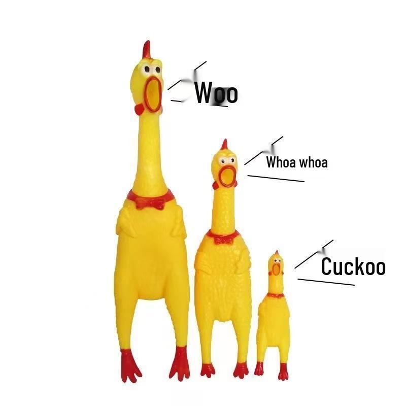 

Гигантская кричащая курица игрушка для снятия стресса для детей Small (15cm)