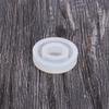 Transparent 3pcs Round Shape Epoxy Assorted DIY Silicone Ring Mold for Resin Craft Jewelry Making