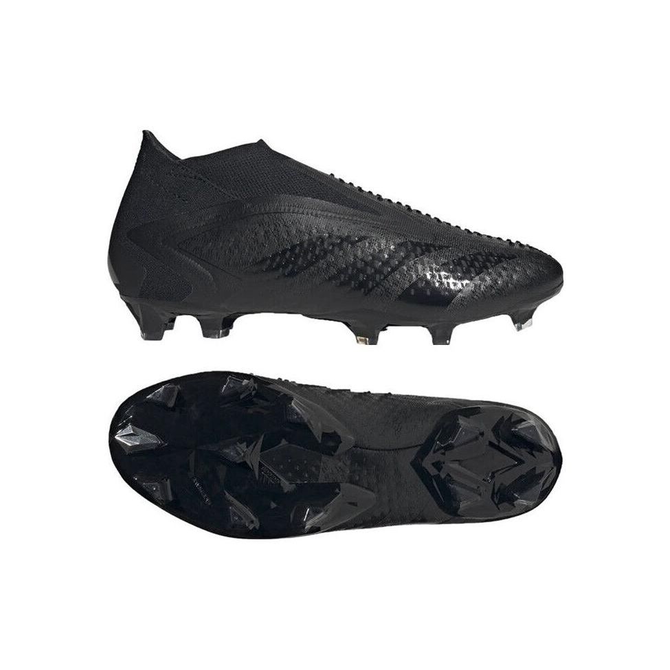 Adidas Predator Accuracy+ FG Nightstrike Pack Unisex Sneakers Black Core-Black Cloud-White GW4558