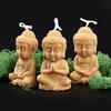 3D Little Buddha Candle Silicone Mold Handmade Buddha Aromatherapy Soap Resin Mold Church Candle Decoration Production Supplies