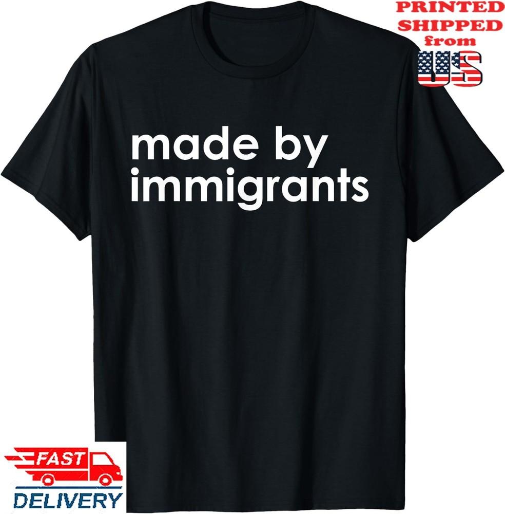 Сделано иммигрантами США Футболка, Унисекс Футболка Унисекс S