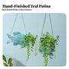 Coastal Fish Wall Planter Sturdy Hanging Basket Space-Saving Plant