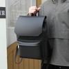 Trendy and Fashionable Backpack with Simple and Versatile Membrane, Waterproof and Casual Backpack for Men's Business Commuting Computer Bag