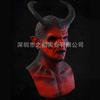 New Devil Mask Full Head Demon Masquerade Party Halloween Collectible Prop