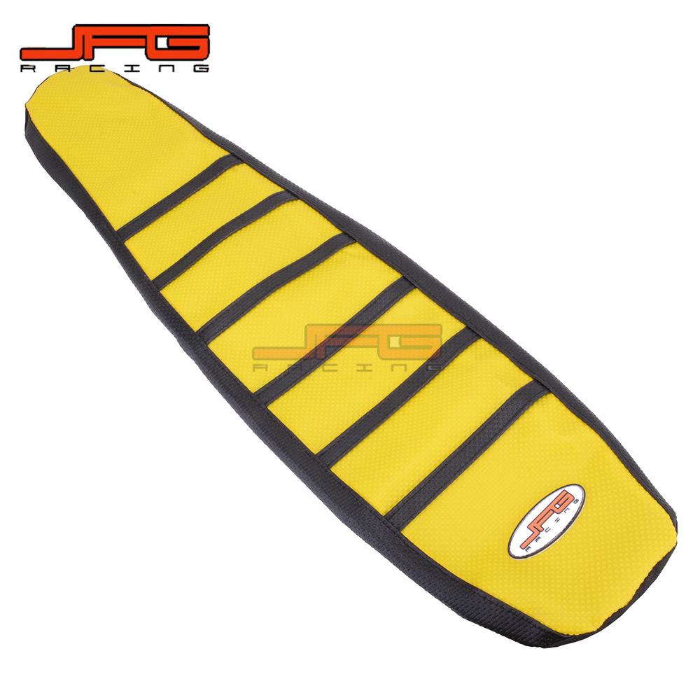 Gelber Rutschfester Wasserdichter Sitzbezug für DRZ400 00-17 Offroad-Motorrad
