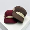 Peaked Drying Fast Color Contrast Blocking Women  Men For Neutral Gender Fresh Hats Short Eaves Breathable Mesh Sunshade Outdoor Caps Versatile