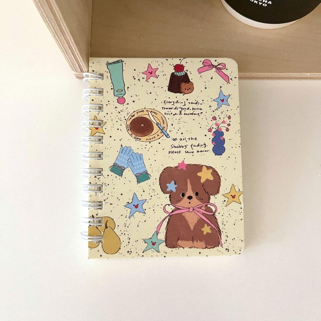 Newcomer Exclusive: High-Value A7 Cartoon Coil Pocket Notebook Set (2-Book)