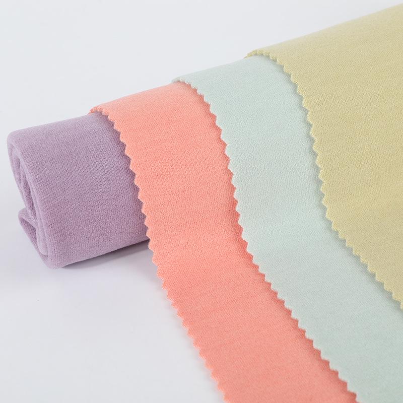 310g Yifei Acrylic Wool Blend Double-Sided Velvet Fabric for Autumn/Winter Sportswear Bottoming Shirts