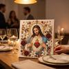 Krippe Religiöses Perlen Malset Jesus Perlen Malset Wohnzimmer Dekoration