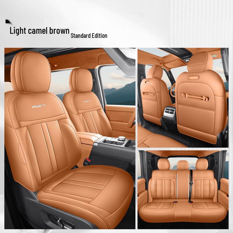 Durable Full Coverage Leather Car Seat Covers for 2026 Chery iCAR V27
