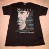 House Md 2012 TV Show Černé Tričko Velikost M Vintage Měkké Grafické Módní Streetwear Prodyšné Unisex Ležérní Lehce