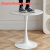Nordic Negotiation Table Tulip White Small Round Table Simple Round Table Reception Room Coffee Table Multi Purpose Round Table