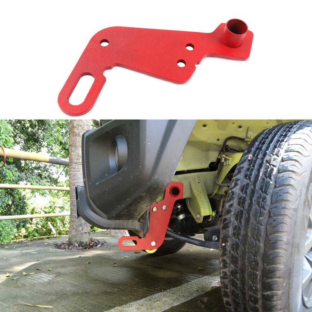 

Car Front Bumper Trailer Towing Hook Kit For Jimny JB64 JB74 Car External Accessory Styling червоний